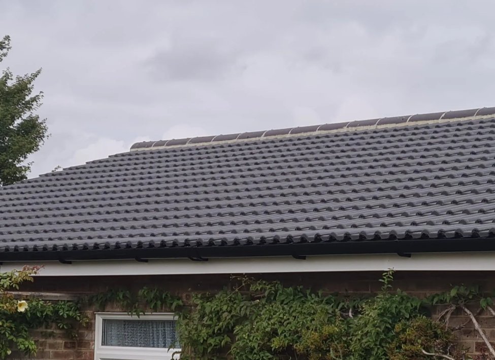New fascias, soffits and guttering